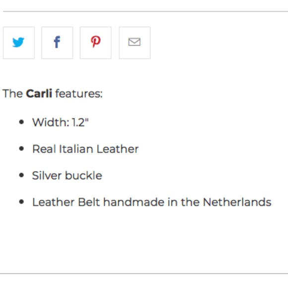 Amsterdam Heritage Luxe Belt Carli Black Itailian Leather Snake Print Belt main image 4